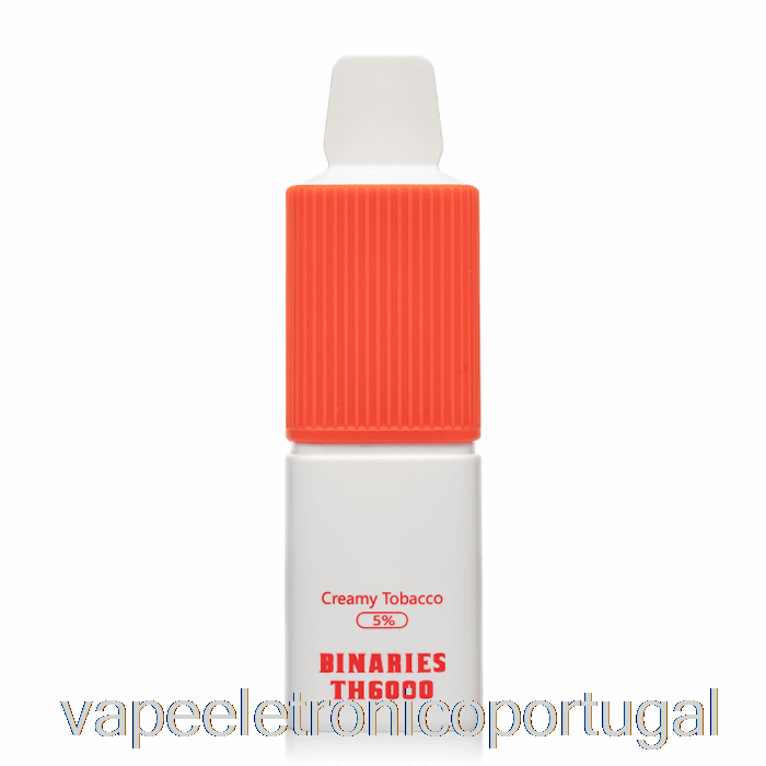 Vape Eletrônico Horizonte Binários Th6000 Tabaco Cremoso Descartável
